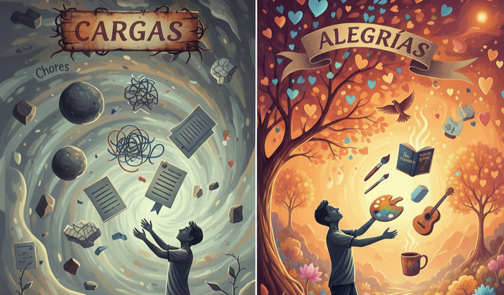 Deja de conformarte elimina cargas innecesarias