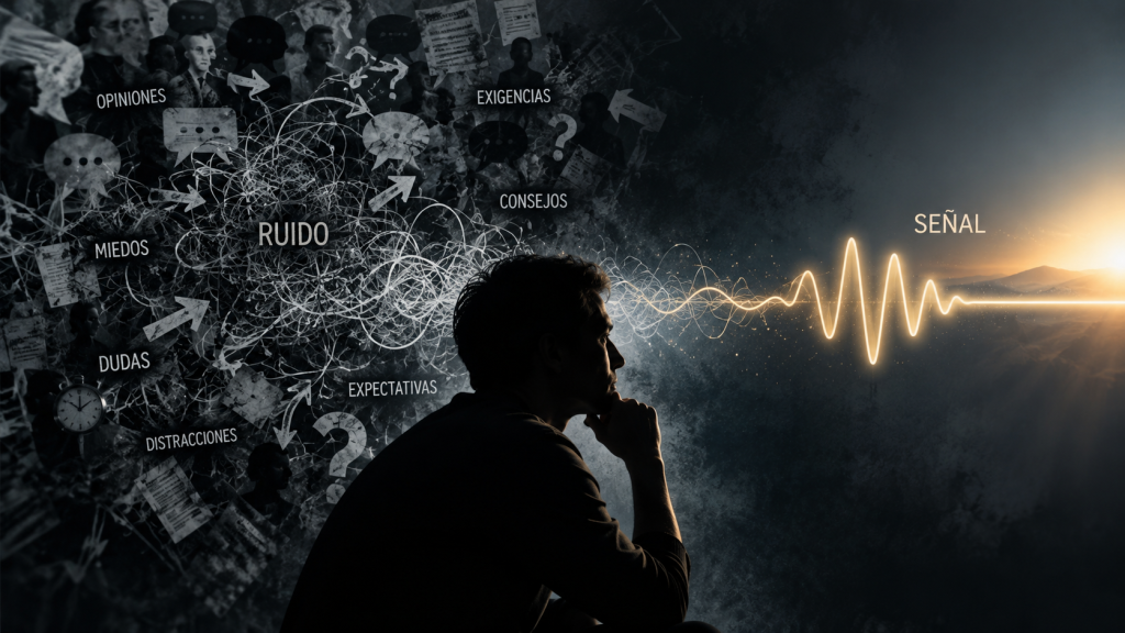 ruido de las opiniones ajenas Sí sabes lo que quieres: solo llevas demasiado tiempo escuchando a otros